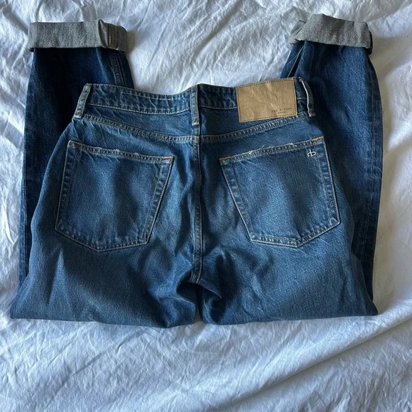 Rag & Bone Indigo Denim Jeans - Picture 5 of 6